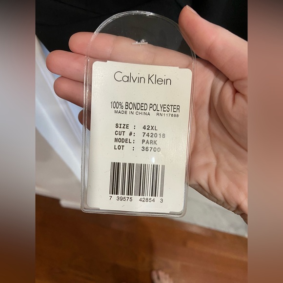 Calvin Klein Men’s Park Trench/Raincoat-42XL in Black- BRAND NEW, NEVER WORN - Picture 10 of 10